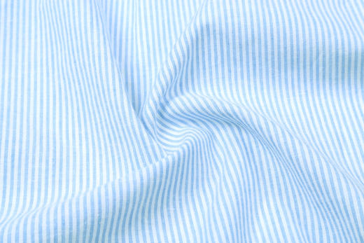 【专柜正品】占姆士男士短袖麻棉薄款格纹条纹男士夏季休闲中青年衬衣 商品图4