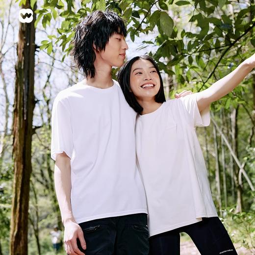 【限时送完型价值9.9元袜子一双！】完型速干短袖T恤 透气户外运动健身休闲上衣 男女同款宽松时尚百搭套头衫 商品图4