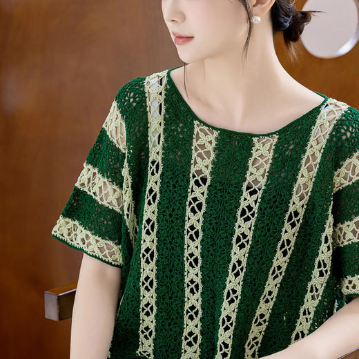 苏苏姐家清舞套头衫手工DIY编织钩针衣服蕾丝线毛线团自制材料包 商品图2