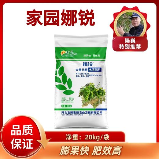 家园娜锐平衡（五袋） 18-18-18 大量元素水溶肥 商品图1