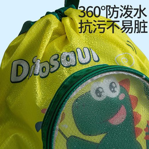 【大容量出游 萌趣游泳包】儿童游泳包 学生可爱卡通双肩背包 男女手提双层 干湿分离防水收纳袋-QQ 商品图2