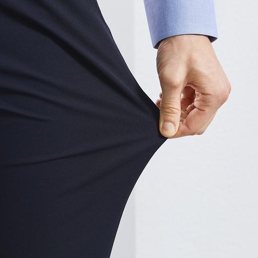 【含莫代尔】柒牌男装休闲裤男2024春季新款舒适亲肤修身直筒长裤126H71610 商品图2