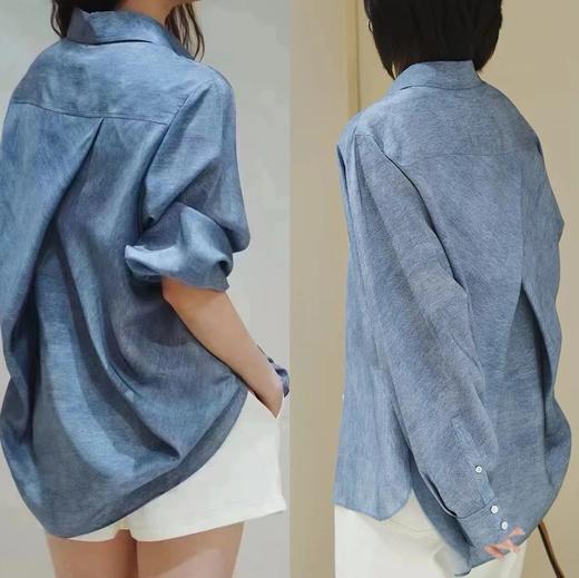 现货  重磅渠道  售完无补  牛仔蓝真丝电力纺系列 背心连衣裙 商品图1