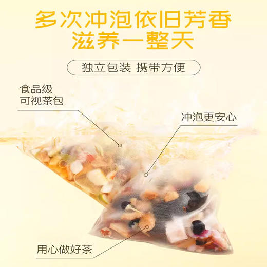 【买2送1，早消晚阻茶饮组合】甄选橘皮、山楂、荷叶、苦荞、乌梅、茯苓、決明子、白芸豆、冬瓜、栀子、红玫瑰茶时刻美丽乌梅山楂茯苓茶白芸豆冬瓜荷叶茶 商品图3