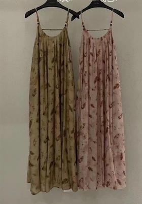 【门店同款】ENJOY夏季云敛-枇杷晚风串珠吊带裙 158099282