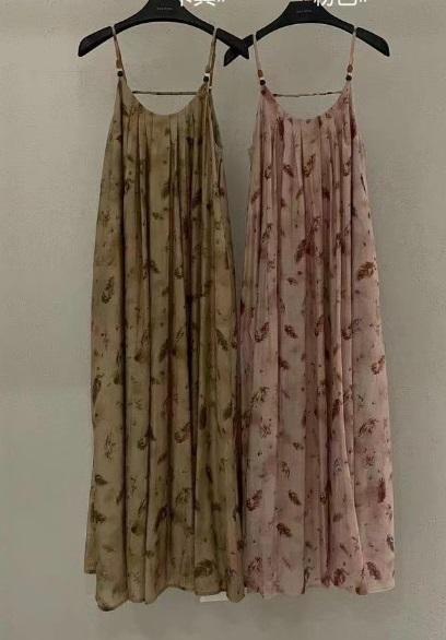 【门店同款】ENJOY夏季云敛-枇杷晚风串珠吊带裙 158099282 商品图0