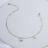 【宏艺珠宝】夏日花序·银s925脚链 商品缩略图0