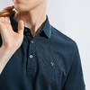 【不变形领】【5A抗菌2A防螨】柒牌短袖男polo衫夏季薄款含桑蚕丝透气翻领T恤126T70230 商品缩略图2