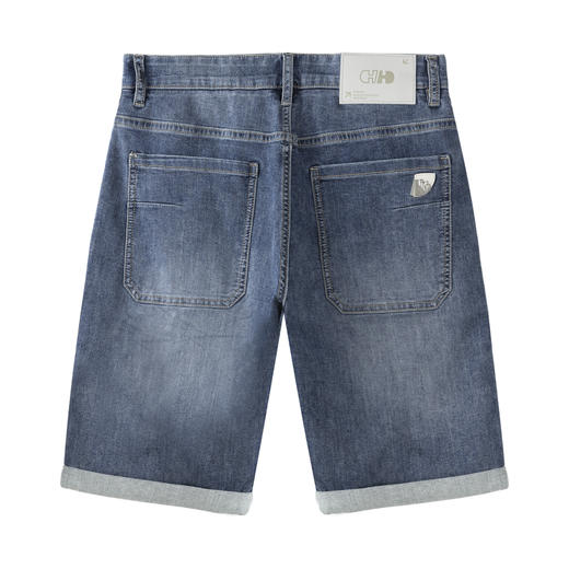 【断码清仓】HX 夏季水洗牛仔五分裤S207422152101短裤 商品图3