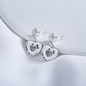 【宏艺珠宝】全糖主义·银s925耳饰