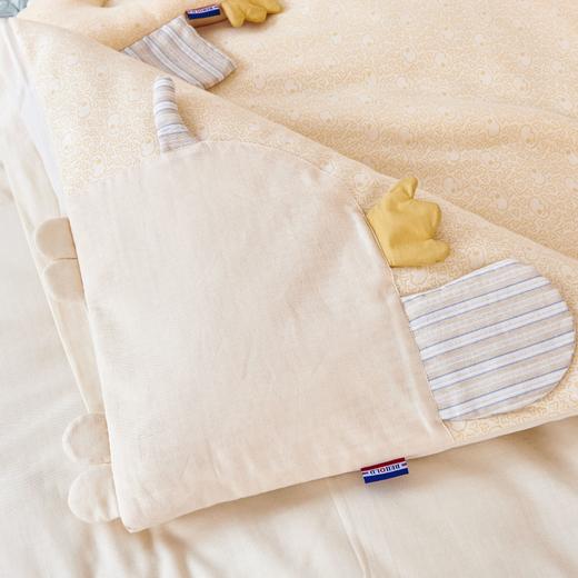 【武汉.蔡甸区】汉棉聪明象针织四件套（枕套48*74，抱被90*90，活套被120*155，定型枕18*30） 商品图9