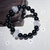黑碧玺手链 约10mm 搭配三颗闪灵钻 商品缩略图2