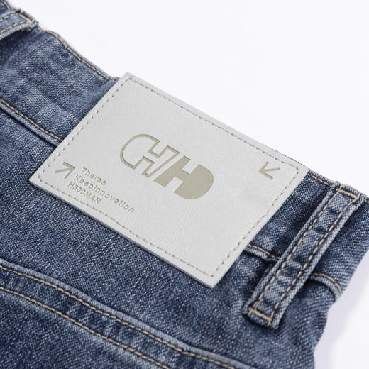 【断码清仓】HX 夏季水洗牛仔五分裤S207422152101短裤 商品图7