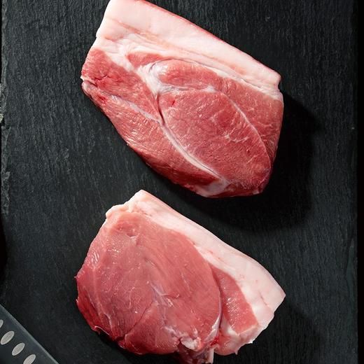冷鲜 悦跑山猪黑猪带皮腿肉300g/盒（卤煮/回锅） 商品图3