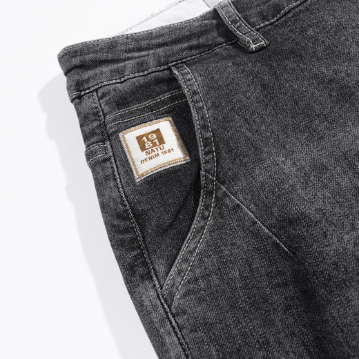 【新品上新】HX 夏季水洗直筒牛仔长裤/S201422164101 商品图2