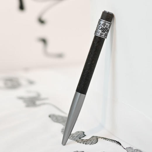 羽诗制造出品 墨香随行咖啡渣随行杯签字笔环保礼盒套装 商品图1