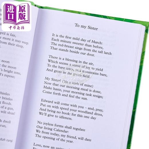 【中商原版】Collectors Library系列 关于自然的诗歌 Poems on Nature 英文原版 Helen MacDonald 叶芝 艾米丽勃朗特 商品图4