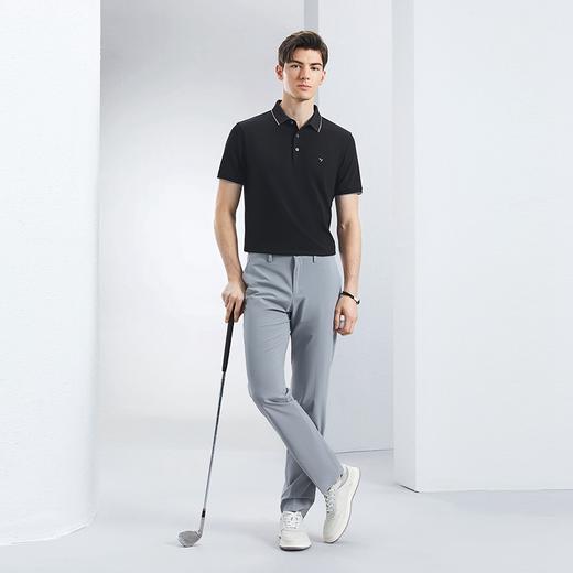 【不变形领】【凉感速干】柒牌男士polo衫短袖2024夏季新款商务百搭翻领T恤薄126T70240 商品图3