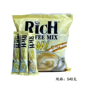瑞麒三合一速溶混合咖啡【540g】