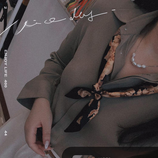 甄珠贝 玫瑰万茜同款 ji强光 无坑洼瑕疵 超级油亮 淡水巴洛克项链 约8-9mm 商品图12