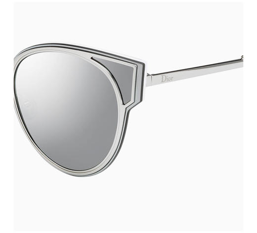 Dior 迪奥 女士蓝色/金色太阳镜棕色镜片 商品图2