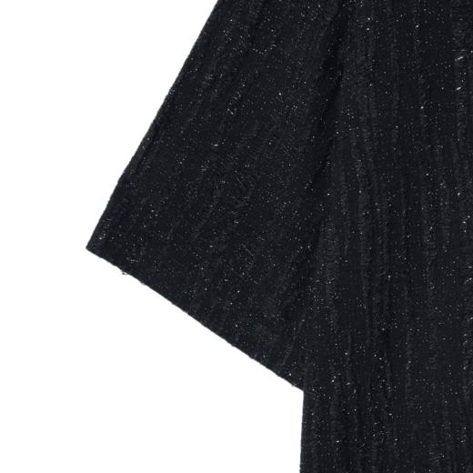 T1087夏季新款高弹亮片男士短袖百搭潮流做旧上衣宽松休闲时尚T恤 商品图3