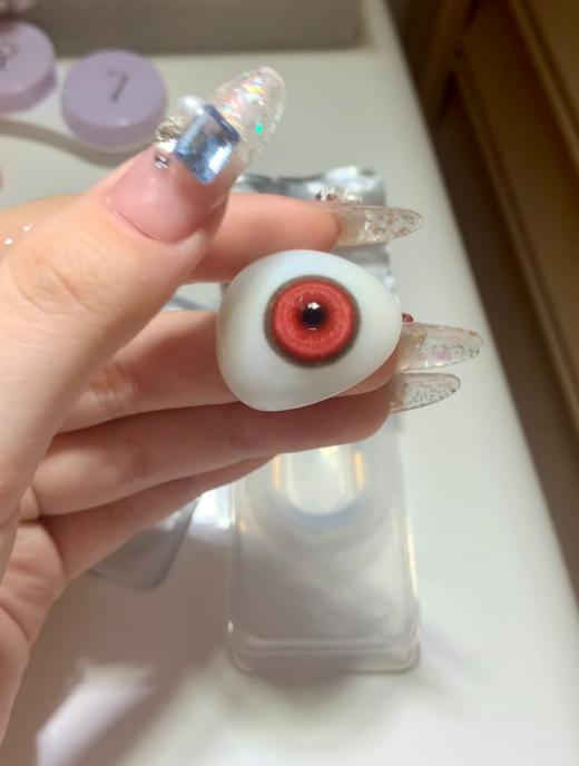 Recolook高遮瞳COS片半年抛-锦鲤之红（COS专用高遮瞳片、介意勿拍） 商品图6