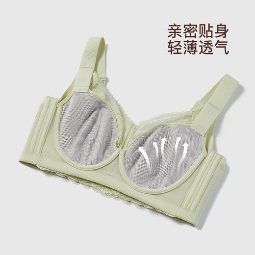 【第二件 0 元｜ 满2件 5 折】【D杯单件】【秀黛】丝语软圈水晶杯文胸L5110029D【门店同款】 商品图3