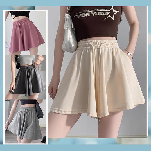 裁缝学苑AQ306 夏新款A字五分裤短裤纸样百褶裙裤子样板做衣服打版 商品图2