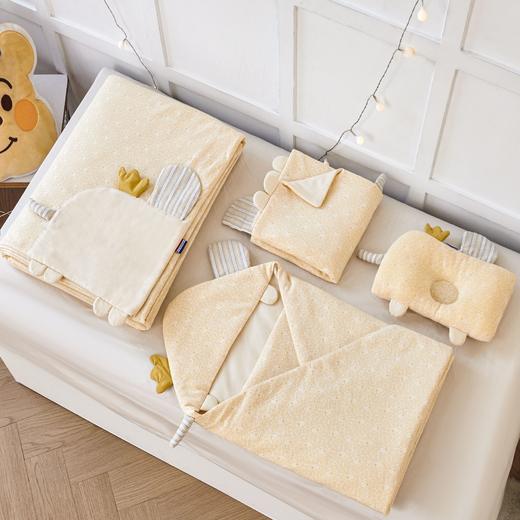 【武汉.蔡甸区】汉棉聪明象针织四件套（枕套48*74，抱被90*90，活套被120*155，定型枕18*30） 商品图4