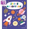 【中商原版】翻页书 太空历险 Space Adventures 英文原版 儿童绘本 早教认知图画书 精装精品绘本 进口低幼童书 3岁以上 商品缩略图0