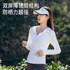 凉感0.25防晒衣UPF50+带帽长款修身显瘦防晒服透气冰丝皮肤衣女_HLY 商品缩略图0