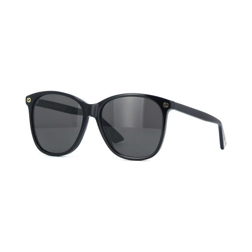 GUCCI 黑色女士方形太阳镜 商品图1