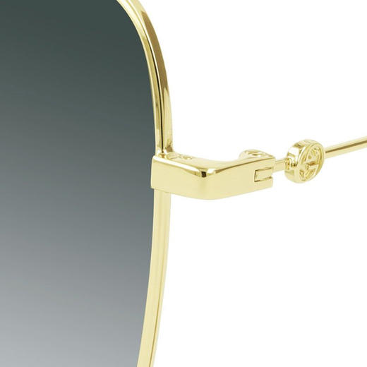 GUCCI 女士灰色方形太阳镜 商品图1