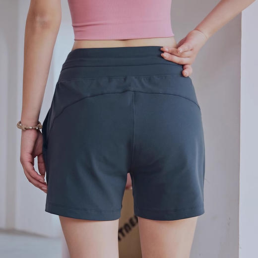 【限时秒】YOGACODE【火树银花系列】2024新款春夏健身短裤女休闲低腰收腹瑜伽裤DSS780 商品图4