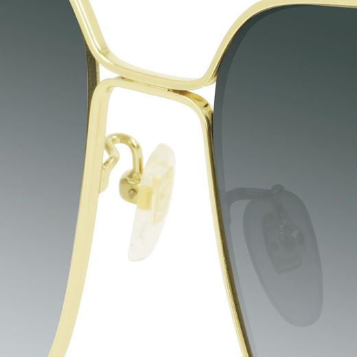 GUCCI 女士灰色方形太阳镜 商品图2