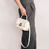 【品牌优选】拉菲斯汀小号塌塌手提包包女士2024新款黑色单肩斜挎包真皮凯莉包 商品缩略图3