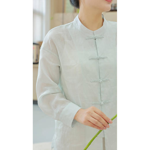 【2026东衣作】套装-（衬衫20805015葭菼+吊带22705076n玉白+短裤24709681山矾） 商品图1