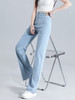 【YW】无忧购夏季高腰直筒宽松百搭窄版莱赛尔天丝牛仔阔腿裤N067(截单后10天发货)25年清仓捡漏 商品缩略图2