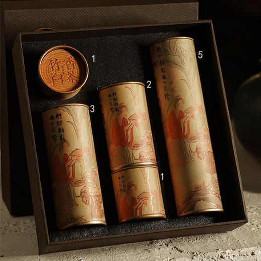 竹小茶丨竹节茶 全家福 3节品鉴装(竹香普洱2019年15g+竹香白茶2019年13.5g+竹香晒红2023年13.5g) 商品图7