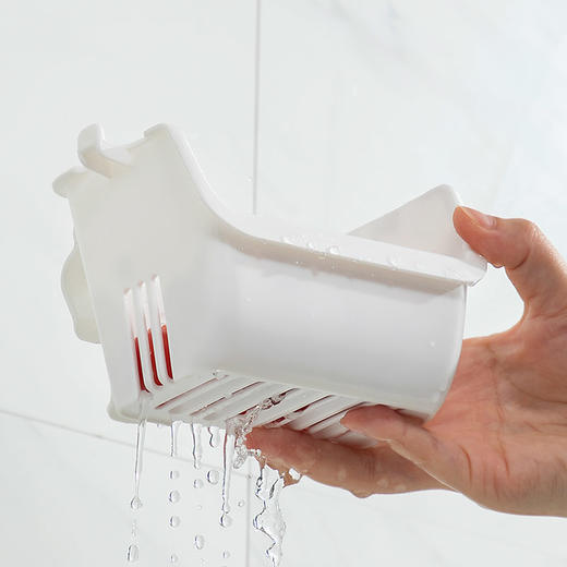 【白色】娜家浴室悬挂收纳架 商品图0