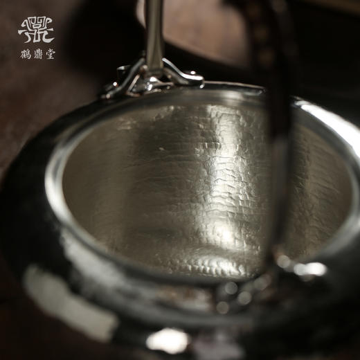 鹤鼎堂闻天系列日曜汤沸槌目纹（银色）（缺货） 商品图2