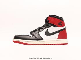 耐克乔丹Air Jordan 1 High OG Black Toe Reimagined经典高帮球鞋板鞋DZ5485-106男鞋