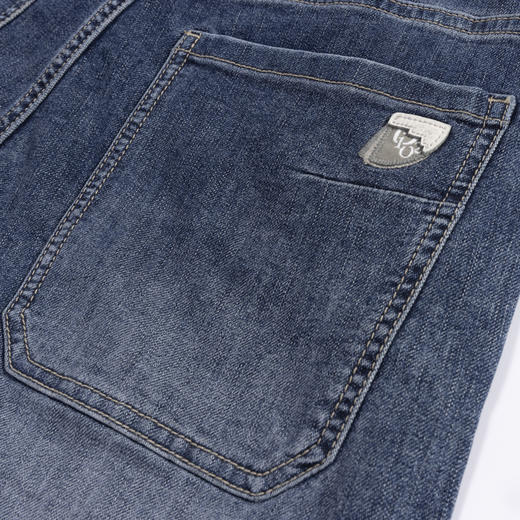 【断码清仓】HX 夏季水洗牛仔五分裤S207422152101短裤 商品图8