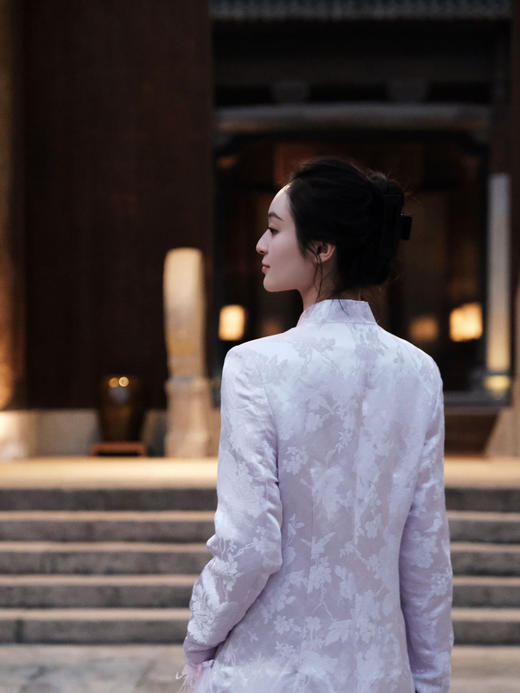 微瑕秒杀| 盛唐牡丹 |花篮硕果新中式对襟外套[特价品](特殊商品不退不换) 商品图5