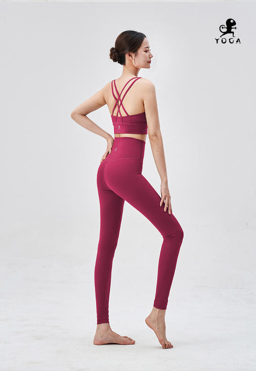 壁虎瑜伽赫本PLUS【2406TZ299】莱卡经典高弹套装【发货】（可拆卸胸垫） 商品图7