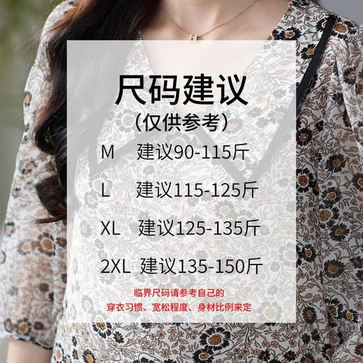 WM 2024年春夏新款小个子翻领真丝桑蚕丝连衣裙 商品图3