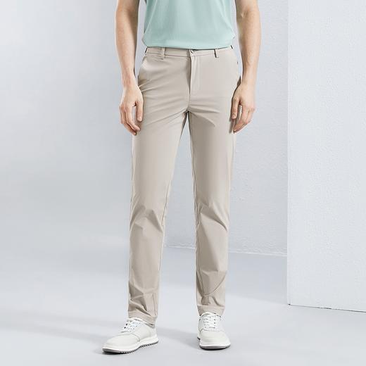 【空调裤】柒牌锦氨休闲裤男2024夏季新款时尚字母印花轻薄直筒裤126H70810 商品图1