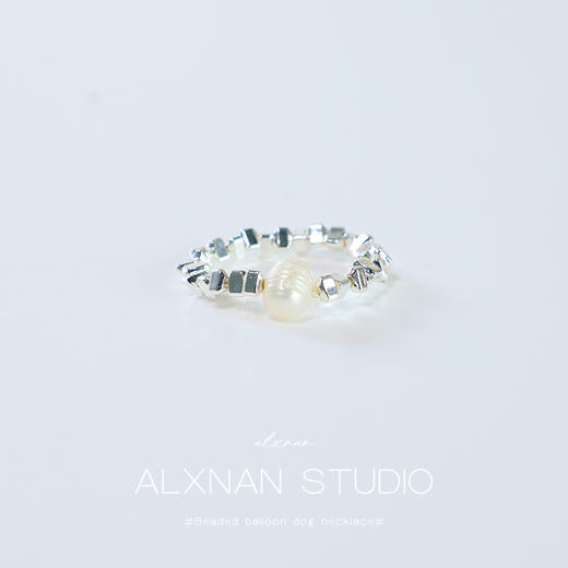 鹿鹿推荐•  【原价¥39.9秒杀¥16.9！】 简约设计感碎银子珍珠戒指 商品图4