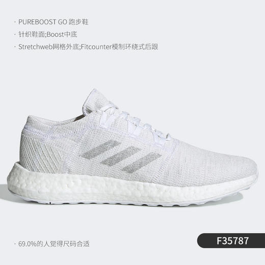 5折【自营】adidas/阿迪达斯  男子PureBOOST 运动跑步鞋 F35787 商品图0